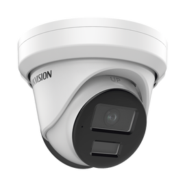 Turret IP 4 Megapixel / Lente 2.8 mm / 40 mts IR / Exterior IP67 / DARKFIGHTER / Audio y Alarma I/O / PoE / ONVIF / Micro SD / 4 Analíticos: AcuSense, Deteccion Facial, Conteo de Personas por Cruce y Zona