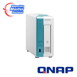 NAS QNAP TS-131K-US PROCESADOR ALPINE AL214 / MEMORIA RAM 1GB / 1 BAHIA FRONTALES SATA 3.5 PULGADAS y 2.5 PULGADAS / 1 PUERTO RJ45 1GbE / MONTAJE EN ESCRITORIO / APLICACIONES  DE USO PERSONAL PARA COMPARTIR Y RESPALDAR DATOS EN LA NUBE