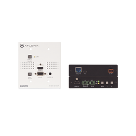 Placa de pared HDBaseT TX/RX para HDMI y VGA