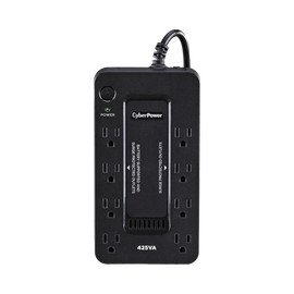 UPS de 425 VA/255 W, Topología Standby, Entrada 120 Vca NEMA 5-15P, Tipo Gabinete Compacto, Con 8 Tomas NEMA 5-15R
