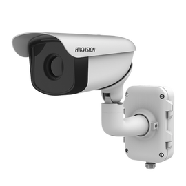 Bala IP Térmica 640 × 512 / Lente 50 mm / Termométrica / Detección de Temperatura / PoE+ / Exterior IP67 / Recubrimiento Anticorrosivo / MicroSD