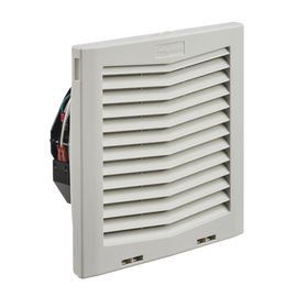 Ventilador Con Filtro de Montaje Lateral HF10, Con Flujo de Aire de 159 CFM, 115 Vca, Color Gris Claro