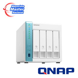 QNAP TS-431K - Servidor NAS - 4 compartimentos - SATA 6Gb/s - RAM 1 GB - Gigabit Ethernet QNAP TS-431K - Servidor NAS - 4 compartimentos - SATA 6Gb/s - RAM 1 GB - Gigabit Ethernet