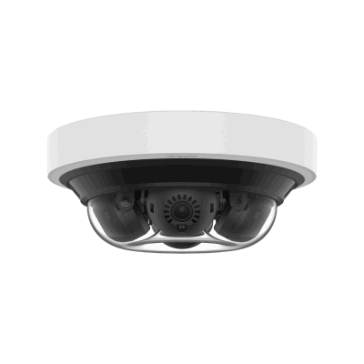 Camara IP Multisensor 16MP (4 Sensores de 4MP)/ WDR 120DB/ Lente fijo 3.19mm/ Inteligencia Artificial/ POE+/ IP66/ NEMA 4X/ IK10/ MICROSD/ IR 15M/ NDAA