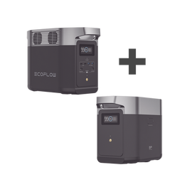 Kit de Estación de Energía Portátil 1024Wh + Batería Externa 1024Wh (2048Wh Totales)