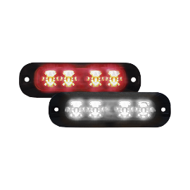 Luz auxiliar con 4 LEDs color rojo-claro