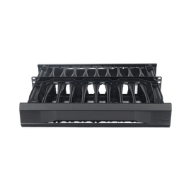 Organizador de Cables Horizontal CableTek, Sencillo (Solo Frontal), Para Rack de 19in, 2UR