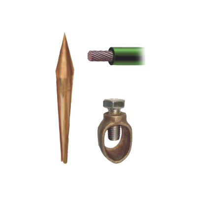Kit Básico para Tierra Física con Varilla de  5/8