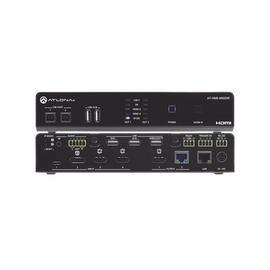 OMEGA 5X2 4K/UHD MULTIFORMAT MATRIX SWITCHER, WITH WIRELESS CASTING ,HDMI, USB-C, DISPLAY PORT, AND USB PASS THROUGH OVER HDBASET FOR EUROPE