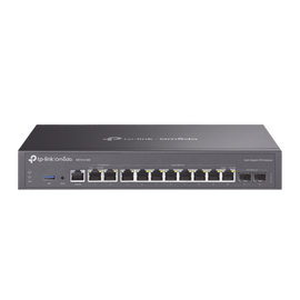 Router Omada VPN / SDN Multi-WAN Gigabit / 2 Puertos WAN/LAN RJ45 2.5 Gigabit / 8 Puertos WAN/LAN RJ45 Gigabit / 2 Puertos WAN/LAN SFP Gigabit / 1,000,000 Sesiones Concurrentes / Administración Centralizada Omada o Stand-Alone
