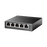 Switch Administrable / Escritorio Easy Smart / 5 puertos 10/100/1000 Mbps / IGMP para Vigilancia / Calidad en el Servicio (QoS) / Gestión GUI / Recuperación automática PoE