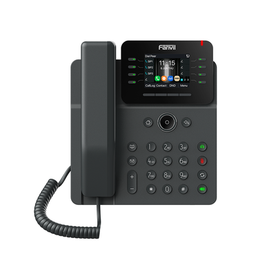 Teléfono IP Empresarial, 12 líneas SIP, pantalla a color 2.8