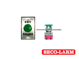 BOTON LIBERADOR TIPO HONGO SD-7201GCPE1Q SECO-LARM SD-7201GCPE1Q INCLUYE DOS CONTACTOS SEPARADOS ABIERTO Y CERRADO