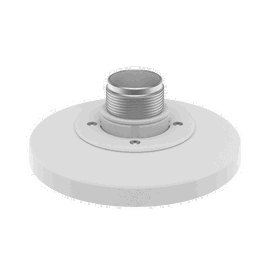 Adaptador tipo Plato necesario para montar en Pared o Techo Cámaras Hanwha serie X y P.