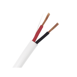Bobina de Cable 305 Metros: 2 x 16 AWG, Color Blanco, CMR, Para Sistemas de Seguridad y Alarmas
