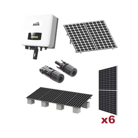 Kit Solar Interconexion / 3kW 220Vca / Inversor AFORE / Montaje Incluido