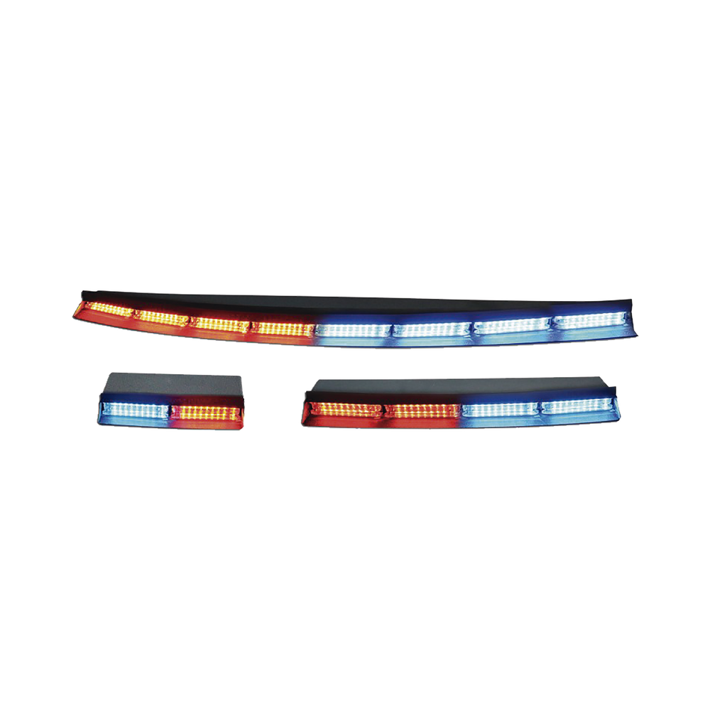 Wingman luces interiores traseras encubiertas de  8 modulos de 3 leds en rojo y azul