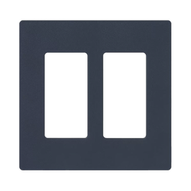Placa de pared 1 espacio, para atenuador (dimmer), apagador ó control remoto inalámbrico LUTRON.