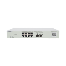 Switch Multi-Gigabit PoE+ Capa 2 con 8 Puertos 2.5G PoE+ hasta 240W y 2 Uplink SFP+ 10G ,Administrable Cloud, Diseñado Para Access Points WiFi 6/7
