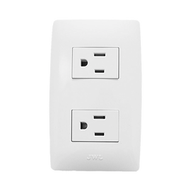 Contacto Dúplex de 127 V~60 HZ 15 A / Color Blanco.