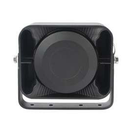 Bocina Compacta de uso rudo, 100 Watts de Potencia, Ideal para vehículos de encubierto, 8 Ohms de Impedancia