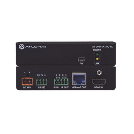 Transmisor 4K/UHD HDMI sobre HDBaseT con control y PoE