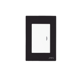 Apagador Escalera Sencillo de 10 A/ 127 V CA ~ 60 Hz / Placa Negra.