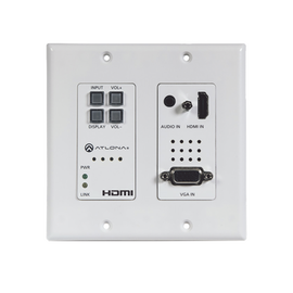 HDMI (2 INPUT) PLUS VGA SWITCHER ;  CONTROL ;  AND HDBASET OUTPUT (100 M) DECORA WAL