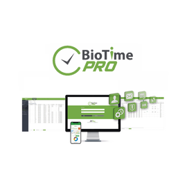 Software de Gestión Centralizada de Asistencia BIOTIMEPRO Licencia ULTIMATE 800 dispositivos y 80 mil empleados