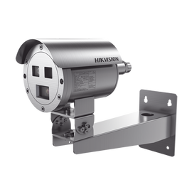 Bala IP Térmica Dual / Termico 9.7 mm (384 X 288) + Óptico 4 mm (4 MP) / Termométrica / Detección de Temperatura / IP68 / 30 mts IR / Antiexplosión / Anticorrosión