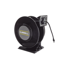 Black Industrial Reel, 50 Ft, CAT6 Cable