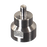 Adaptador UNIDAPT Hembra a SMB Jack (Pin Macho), Plata / Oro / Teflón.