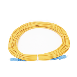 Jumper de Fibra Óptica Monomodo SC/UPC-SC/UPC Simplex de 20 metros,  3mm