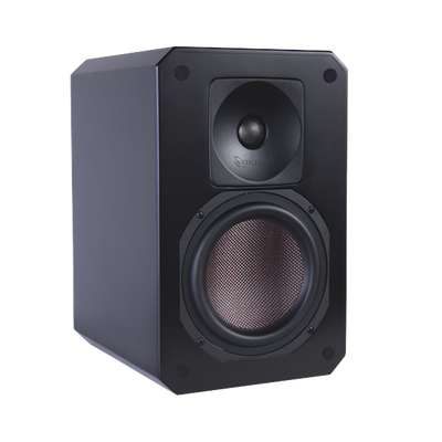 BOCINA DE SOBREMESA | WOOFERS DE FIBRA DE CARBONO 6.5'' | TWEETER DE TITANIO 1'' | 200W