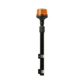 Luz Telescópica para Motocicletas, 8 LED, Ambar, SAE Clase I