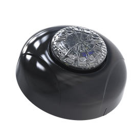 Estrobo Oculto de 12 LED, Brida negra, 12 Vcd, Clara, Lente transparente