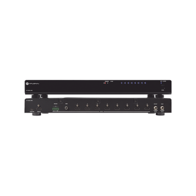 Amplificador de distribución HDMI de ocho salidas