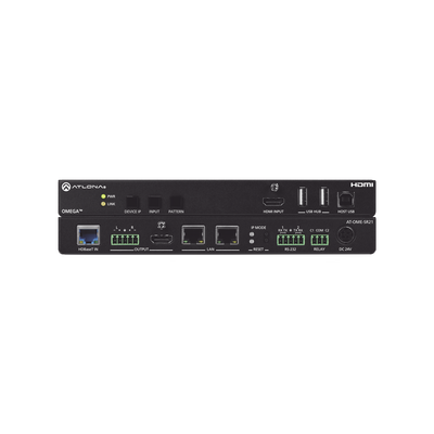 OMEGA 4K/UHD HDMI OVER HDBASET RECEIVER W/SCALER ;  ETHERNET ;  RS232 ;  AUDIO OUTPUT ;