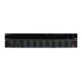 Amplificador de distribución HDBaseT 4K HDR de ocho salidas