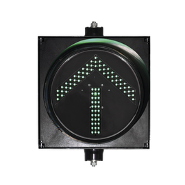 Semáforo / Señalización Flecha Verde / Diametro 30cm / Luz LED .