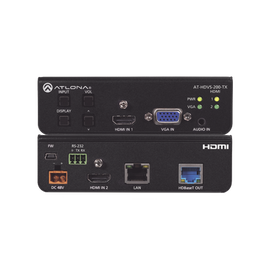 HDMI (2 INPUT) PLUS VGA SWITCHER ;  CONTROL ;  AND HDBASET OUTPUT (100 M)
