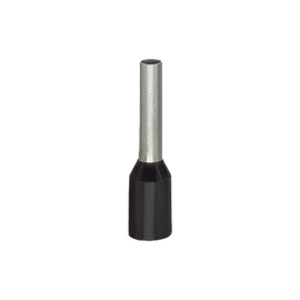 FERRUL PARA CALIBRE 1.5MM2 / 16 AWG / L: 14 L1: 8 D: 4 D1: 3,5 D2: 1,7 / COLOR NEGRO