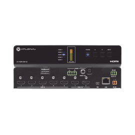 Switch de matriz HDMI 4K HDR 5×2