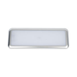 Luz LED Rectangular para interiores, 48 LED, 12-24 Vcd, 1392 lúmenes