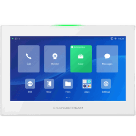 Estación de Intercomunicación SIP con Wi-Fi 6, Bluetooth y Control Total para Agendamiento de Salas y Edificios Inteligentes (Color Blanco)