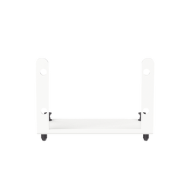 Soporte Para 2 Adaptadores de Fibra Óptica Opticom®, Para Uso con Gabinetes Multipropósito, de Instalación a Presión, Color Blanco
