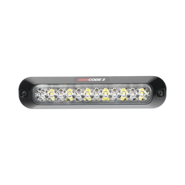 Luz Auxiliar Serie X3705, 6 LEDs Ultra Brillantes, multicolor Rojo / Claro