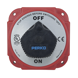 Switch Selector de Batería y Alternador On / Off de Servicio pesado,  para Sistemas Eléctricos Marinos