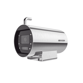 Bala IP 8 Megapixel / Lente Mot. 2.8 a 12 mm / Acero Inoxidable (304) / Altas Temperaturas (250°C) / Refrigeración por Aire / IP68 / Dual Light (30 mts IR + 20 mts Luz Blanca) / WDR 120 dB / ONVIF / PoE+ / Micro SD / Alarmas I/O / ACUSENSE