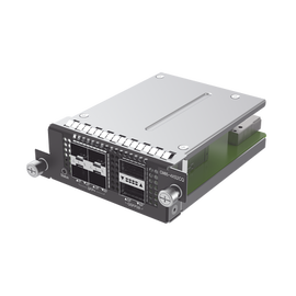 RG-CS85 series switch  expansion cardsï¼Œ4 x 10G BASE-X SFP+Ports, 2 x 100G BASE-X QSFP28 ports